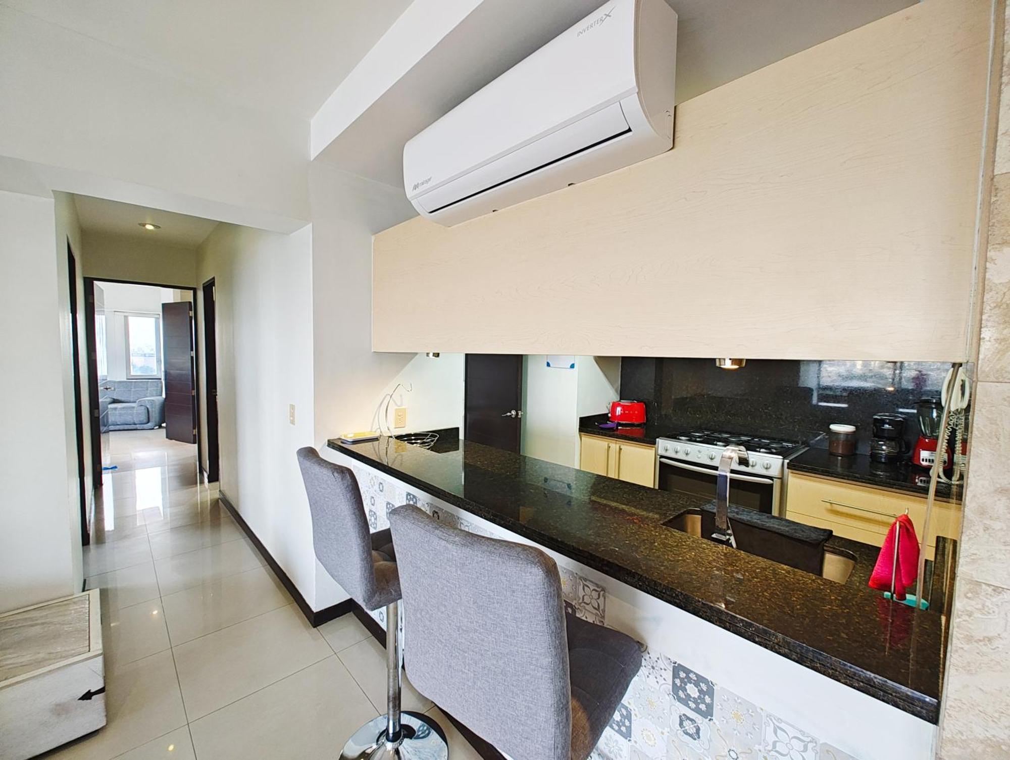 شقة Penthouse Espectacular Vista Cd A.C. Wifi 300Mbps غوادالاجارا المظهر الخارجي الصورة